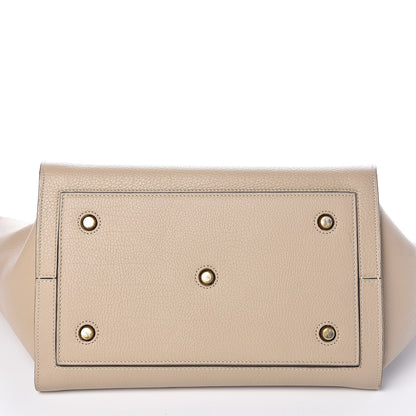 Celine Crisped Calfskin Medium Tie Knot Tote Light Taupe 14 of 14