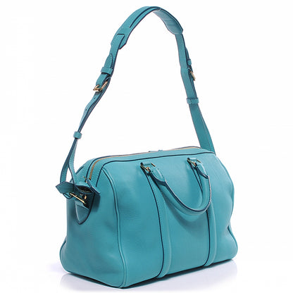 Louis Vuitton Calfskin SC Bag PM Turquoise 6 of 9