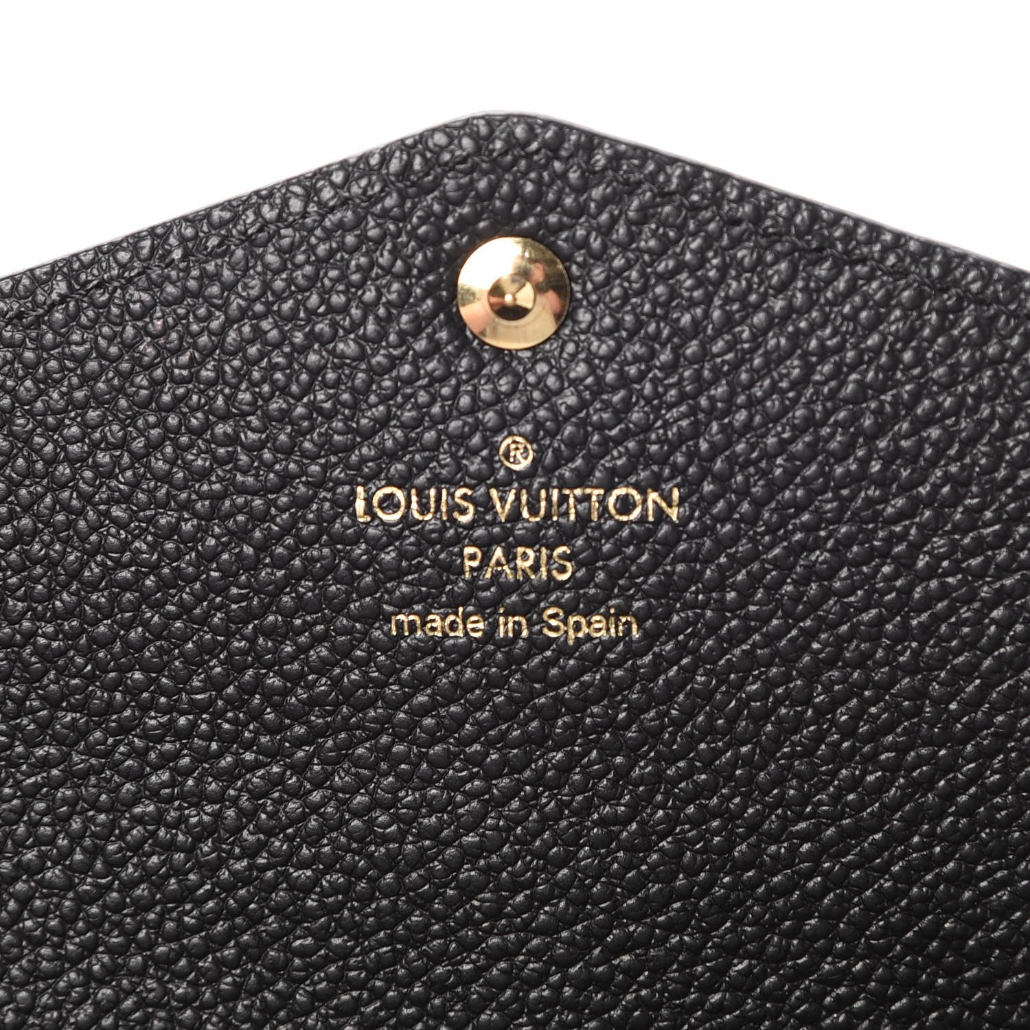 Louis Vuitton Empreinte Sarah Wallet NM Black 6 of 7