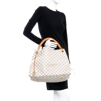 Louis Vuitton Damier Azur Artsy MM 2 of 7