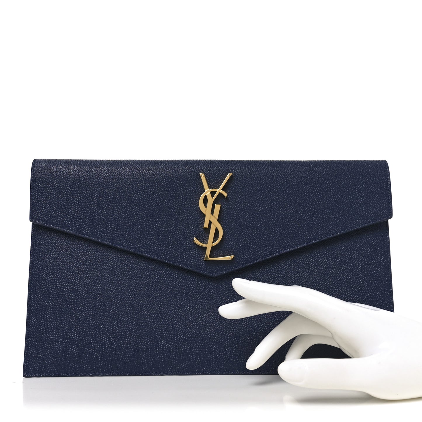 Grain De Poudre Uptown Pouch Blue Charron