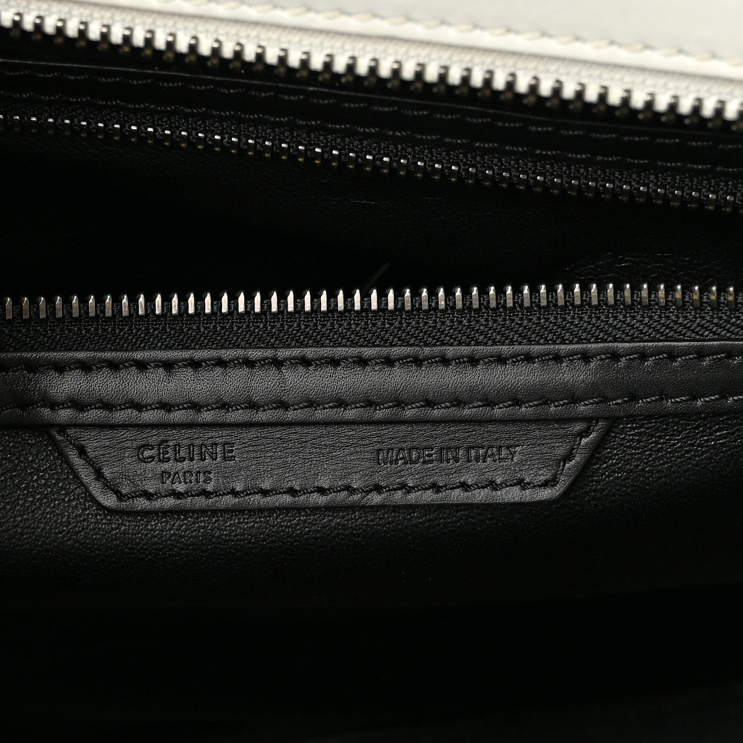 Celine Smooth Calfskin Mini Tri-Color Luggage Vermillion 5 of 11