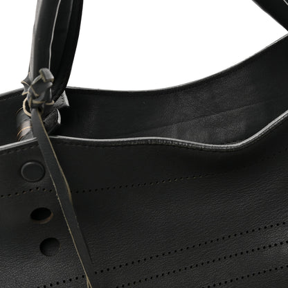 Balenciaga Veau Soyeux Perforated Blackout Hardware City Gris Fossile 11 of 17