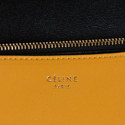 Celine Smooth Calfskin Blade Flap Mustard 6 of 7