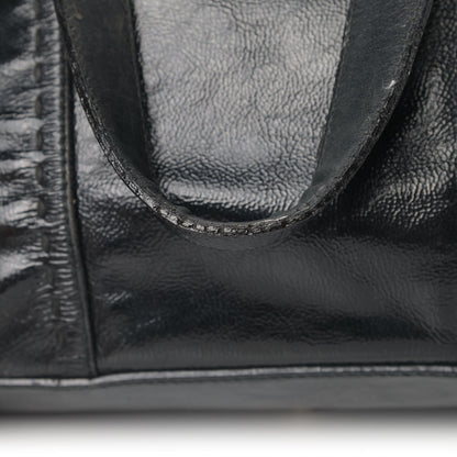 Saint Laurent Patent Large Muse Black 9 of 9