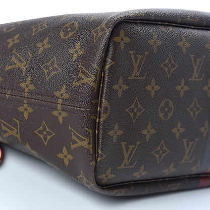 Louis Vuitton Monogram My LV Heritage Neverfull MM Bordeaux Black 10 of 11