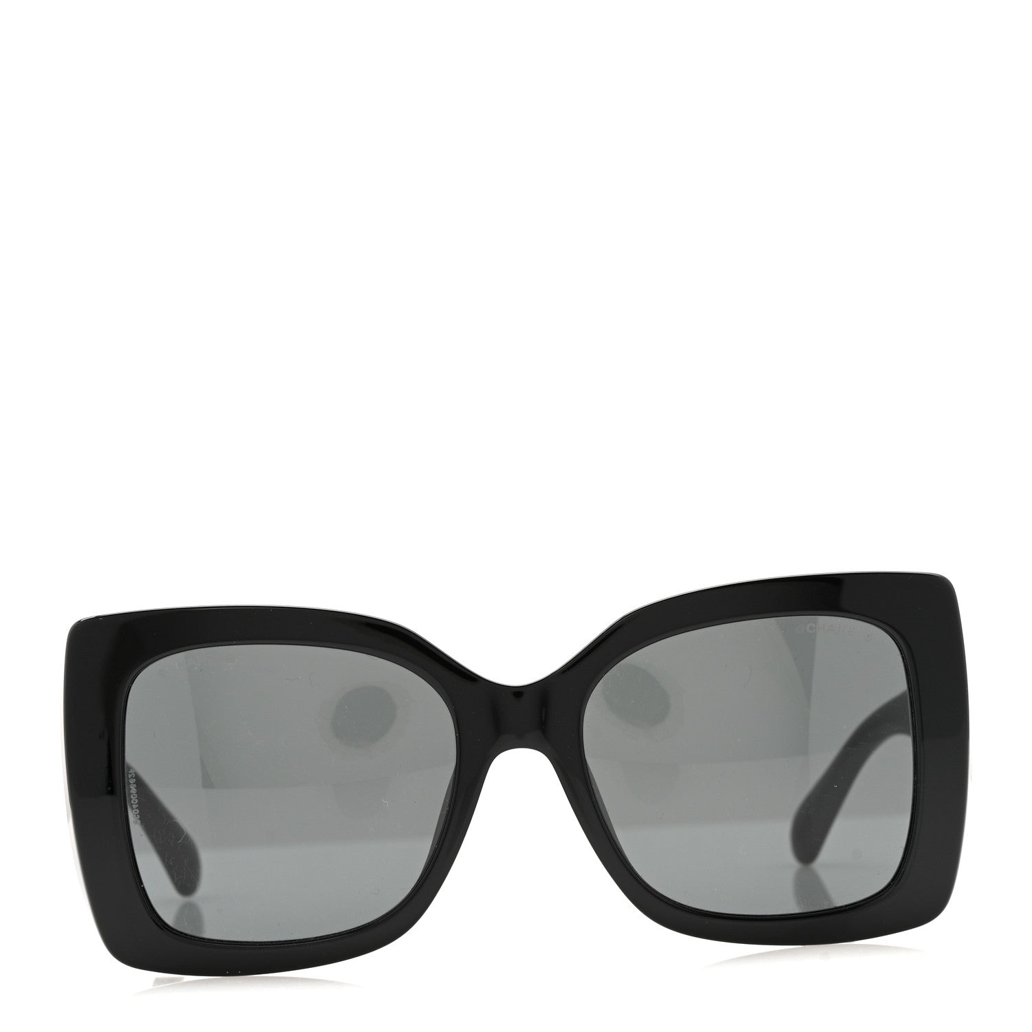 Chanel Square CC 5494-A Sunglasses Black 4 of 16