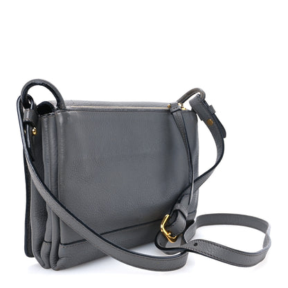 Prada Vitello Phenix Crossbody Bag Marmo 3 of 13