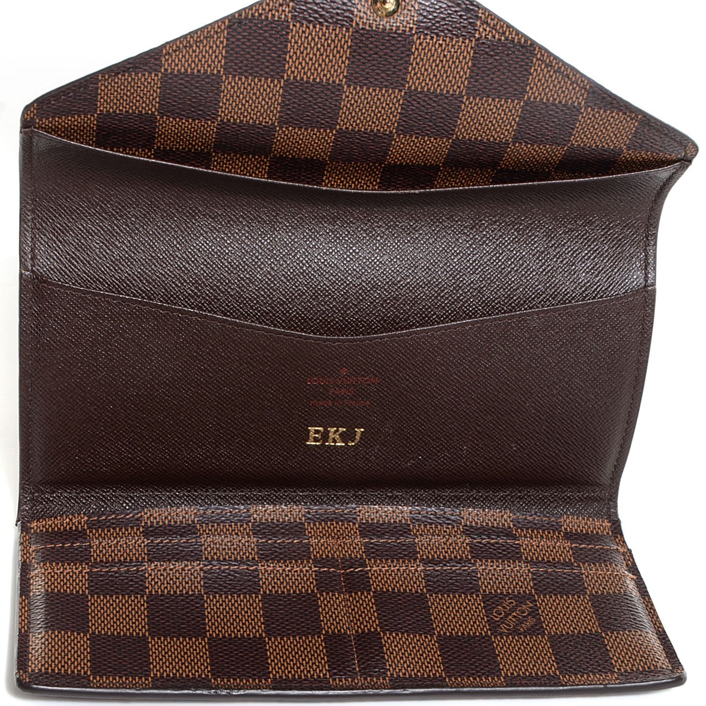 LOUIS VIUITTON Damier Ebene Josephine Wallet