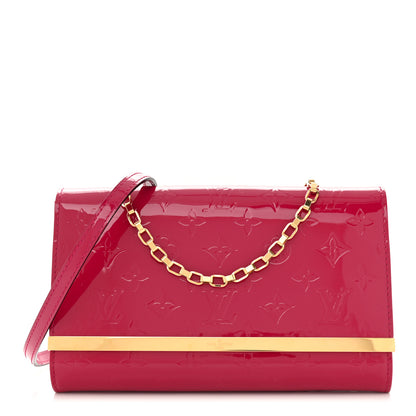 Louis Vuitton Vernis Ana Clutch Rose Indien 1 of 9