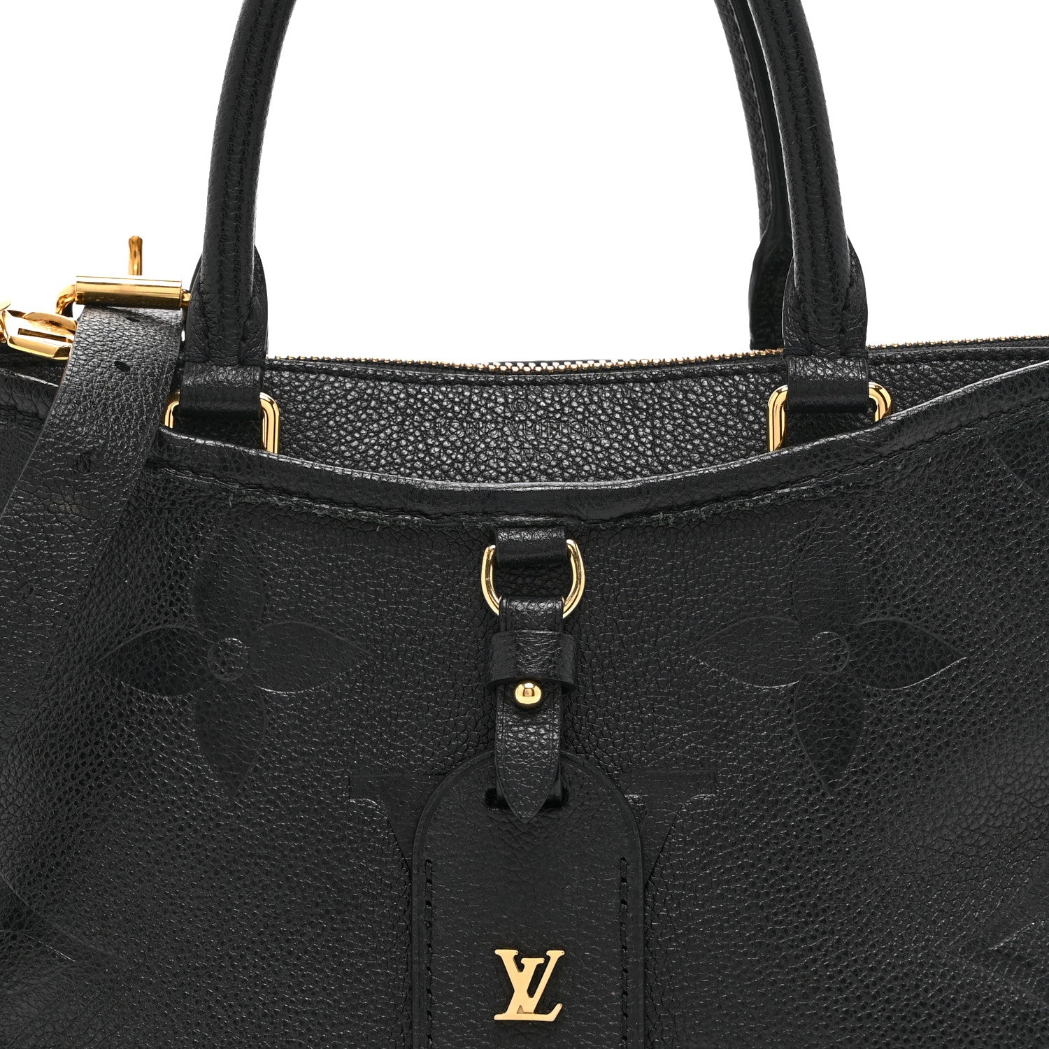 Louis Vuitton Empreinte Monogram Giant Trianon PM Black 8 of 10