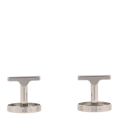 Louis Vuitton LV Catch Cufflinks Silver 3 of 6