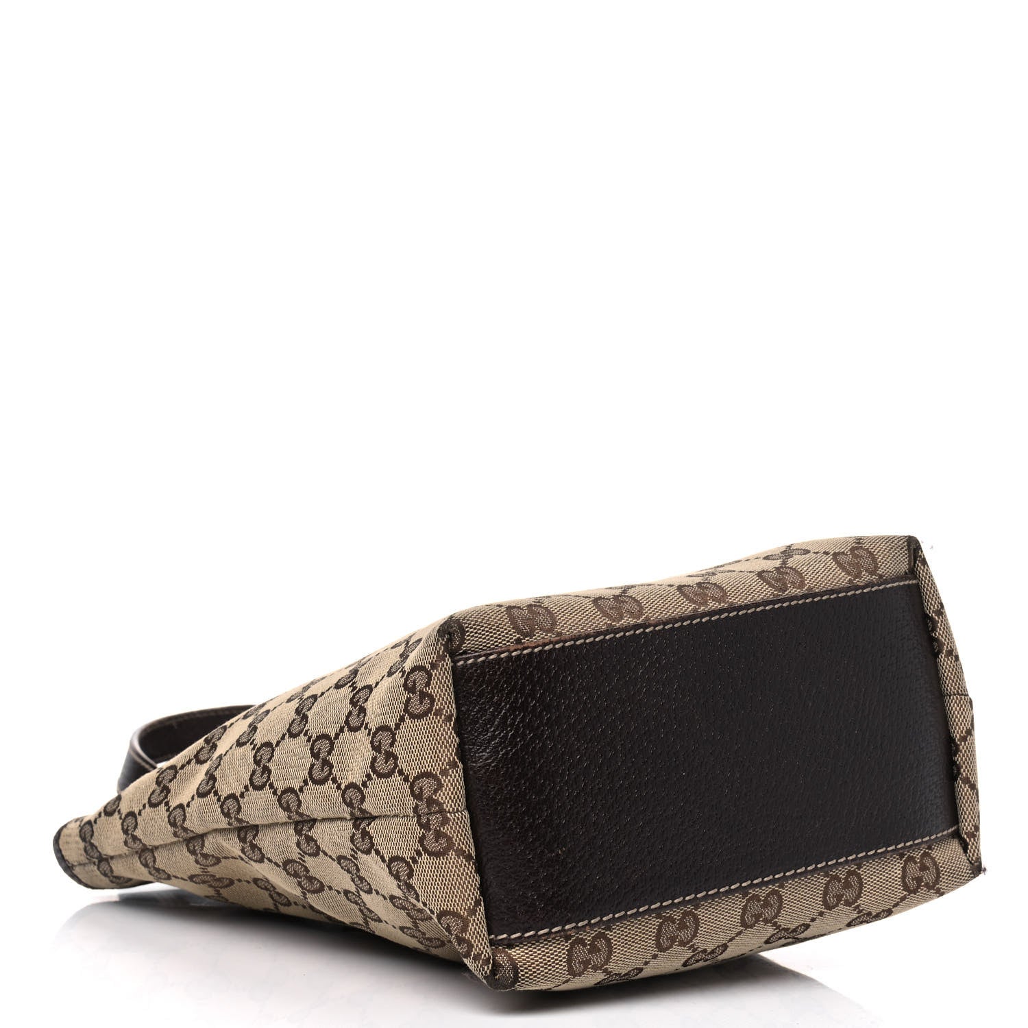 Gucci Monogram Small Charmy Tote Dark Brown 3 of 6