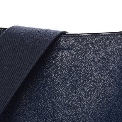 Celine Soft Grained Calfskin Small Sangle Bucket Bag Abyss Blue 9 of 11