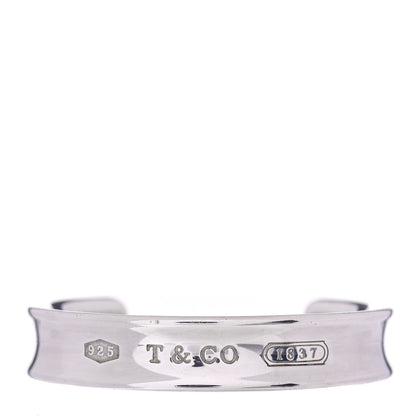 Tiffany Sterling Silver 1837 Cuff Bracelet 1 of 4