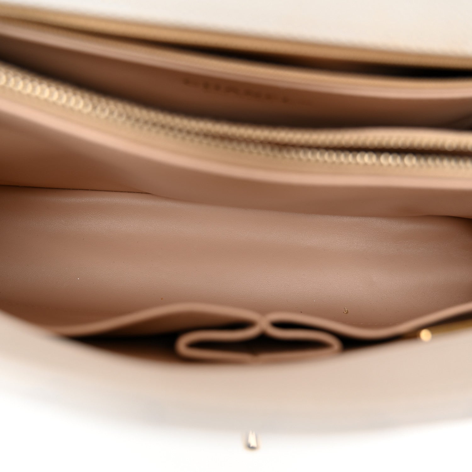 Chanel Caviar Quilted Small Coco Handle Flap White 5 of 12