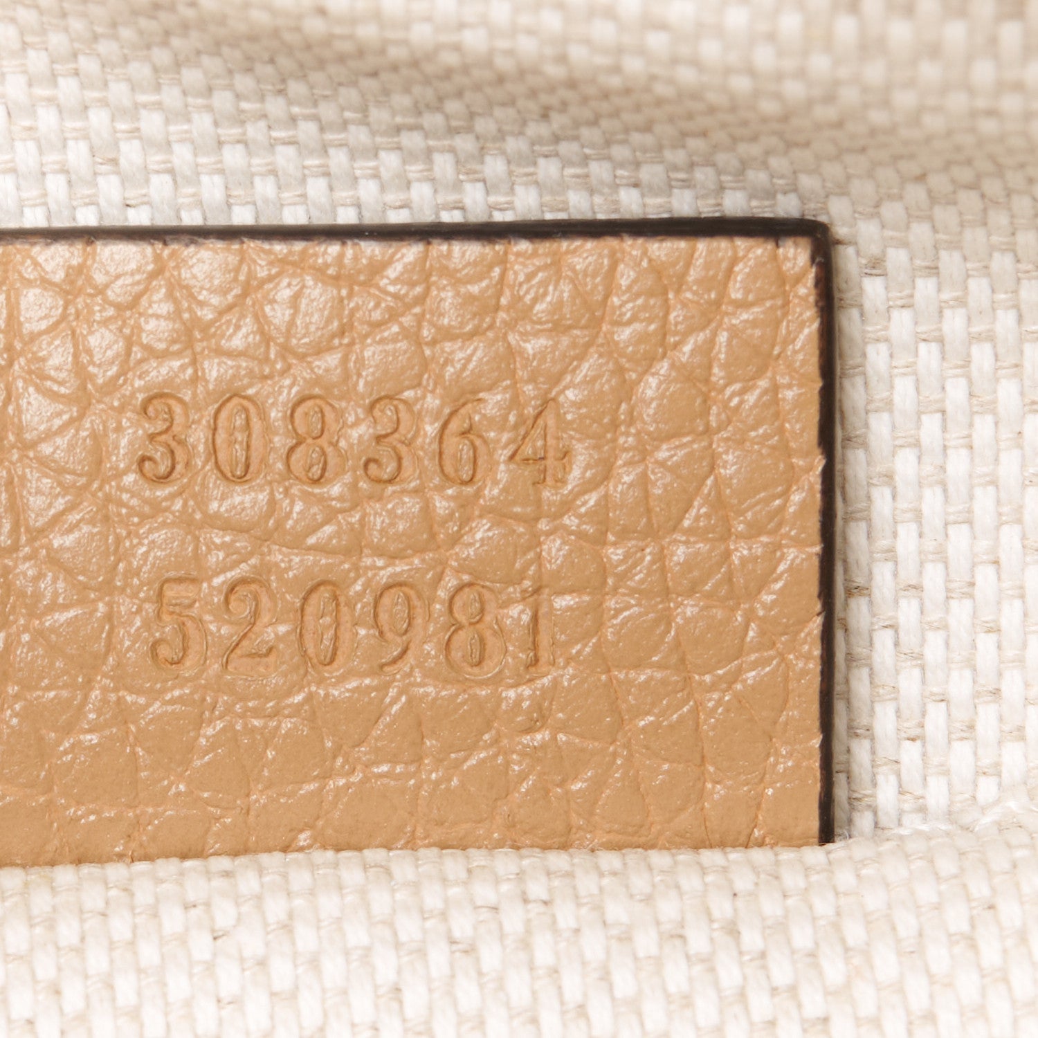 Gucci Pebbled Calfskin Small Soho Disco Bag Camelia 7 of 11