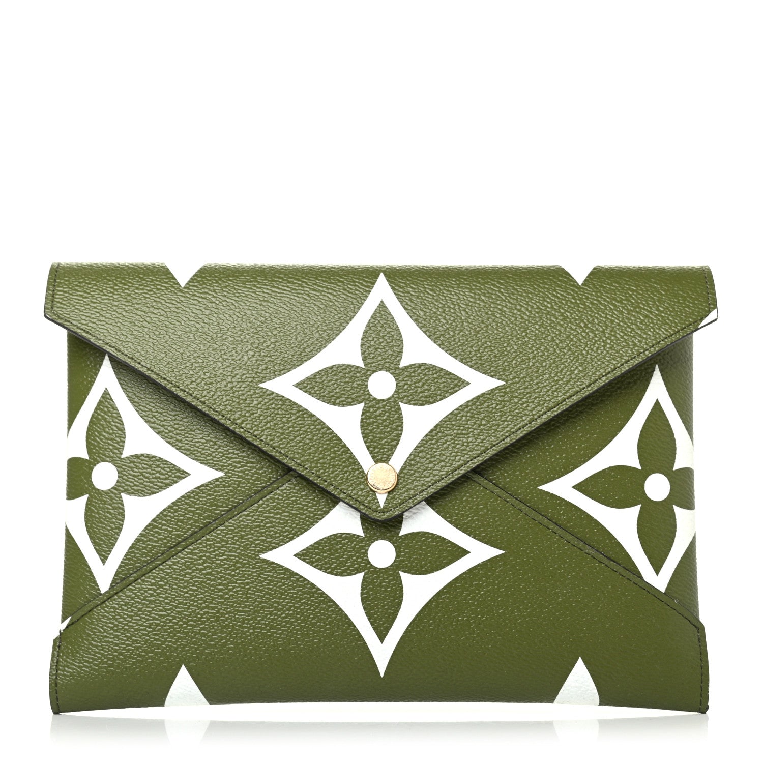 Louis Vuitton Monogram Giant Large Kirigami Pochette Kaki 1 of 4