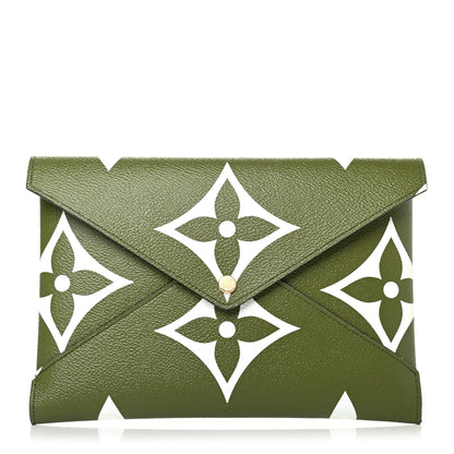 Louis Vuitton Monogram Giant Large Kirigami Pochette Kaki 1 of 4