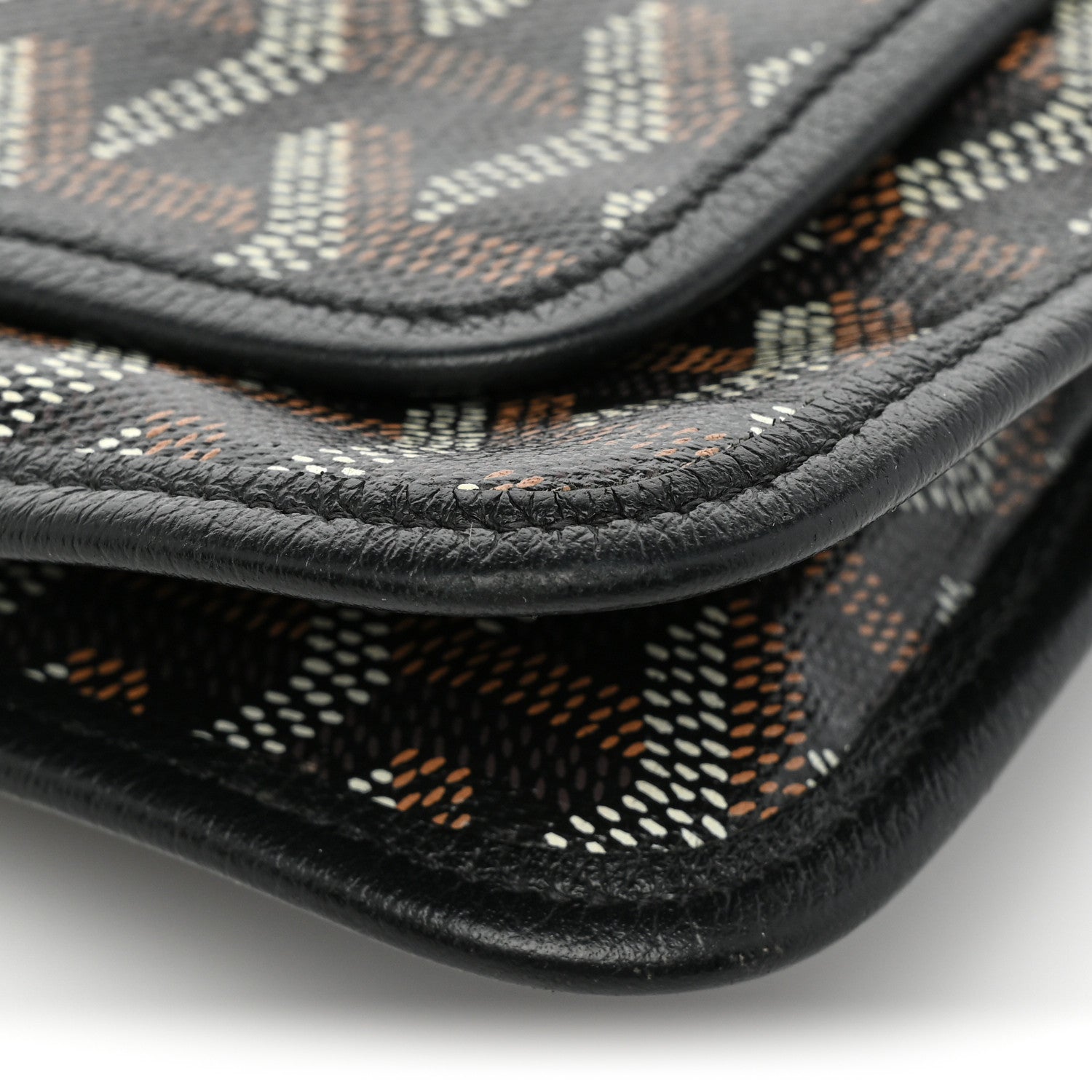 Goyard Goyardine Plumet Wallet Clutch Black 10 of 12