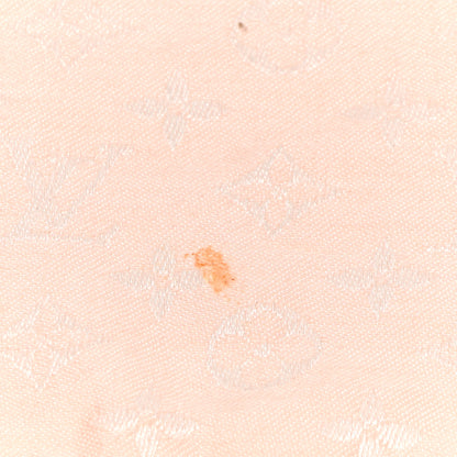 Louis Vuitton Silk Wool Monogram Denim Shawl Rose 3 of 13