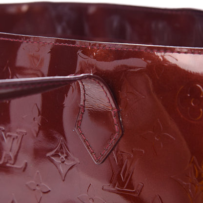 Louis Vuitton Vernis Wilshire MM Rouge Fauviste 13 of 15