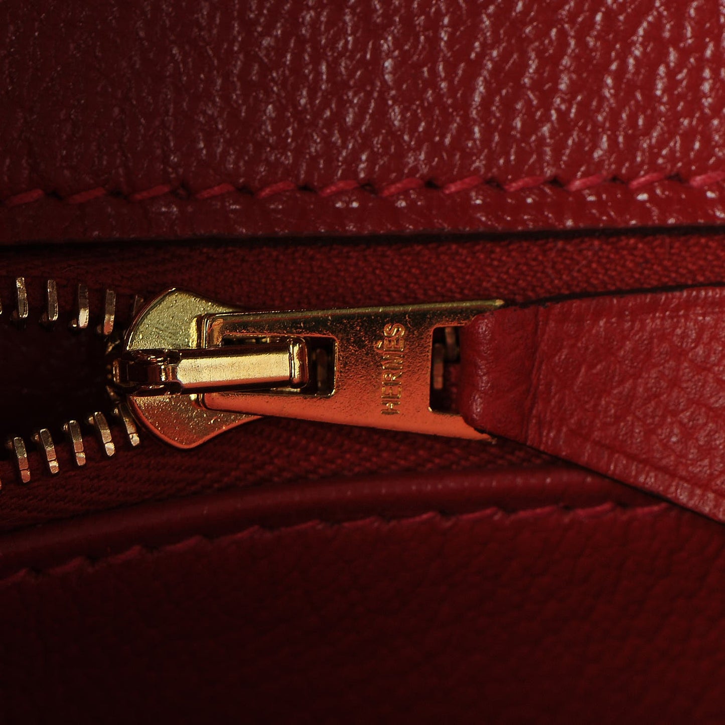 Epsom Birkin 30 Rouge Casaque