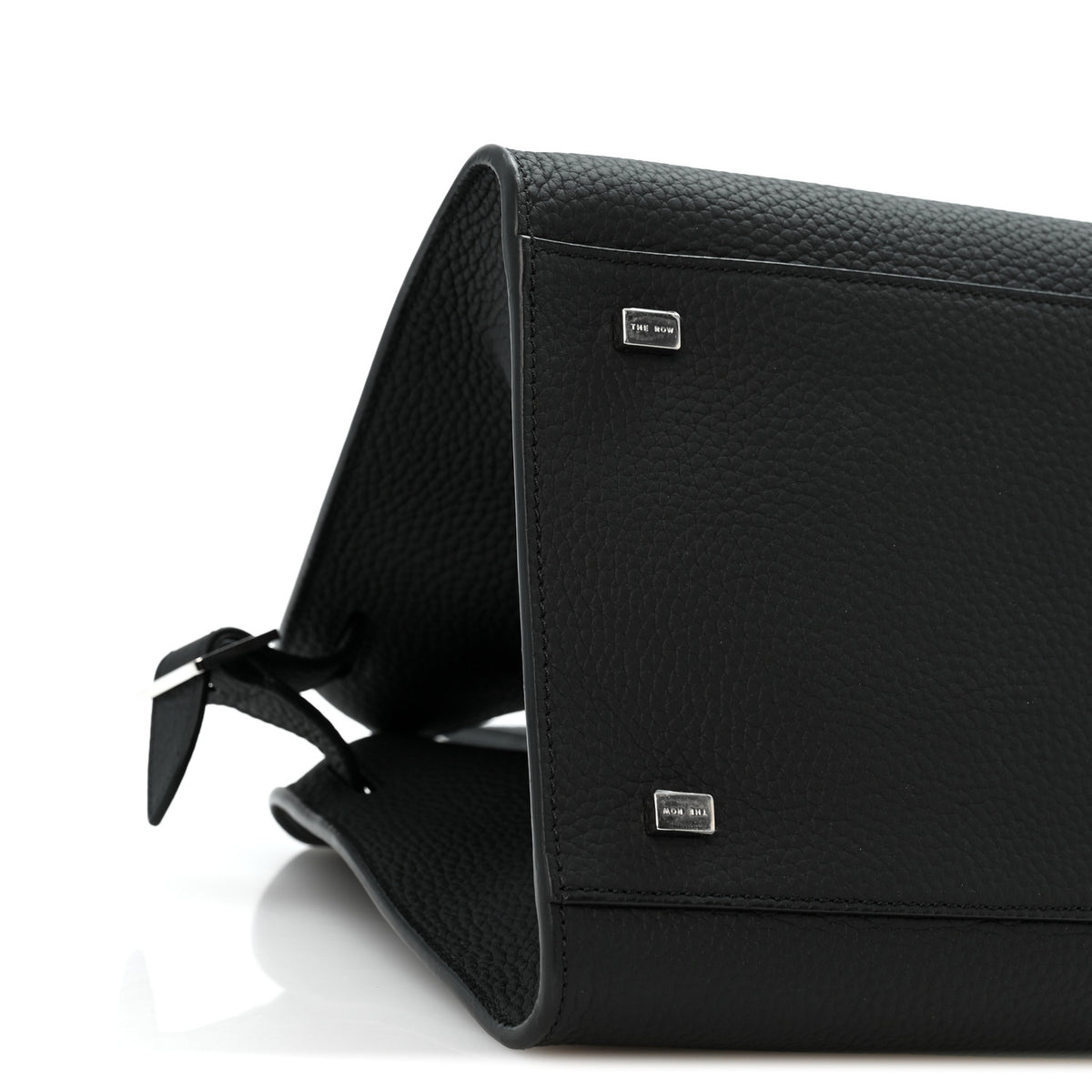 The Row Matte Grained Calfskin Soft Margaux 12 Black 8 of 9