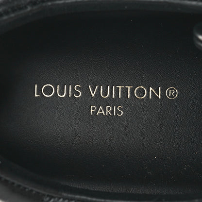 Louis Vuitton Calfskin Time Out Sneakers 38 Black 8 of 9