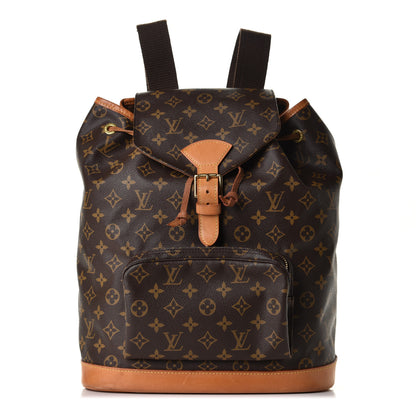 Louis Vuitton Monogram Montsouris GM Backpack 1 of 7