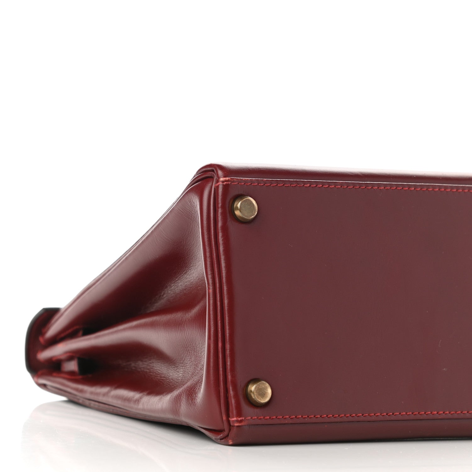 Hermes Box Kelly Retourne 28 Rouge H 17 of 25
