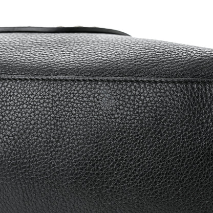 Gucci Pebbled Calfskin Studded Medium Soho Chain Shoulder Bag Black 12 of 12