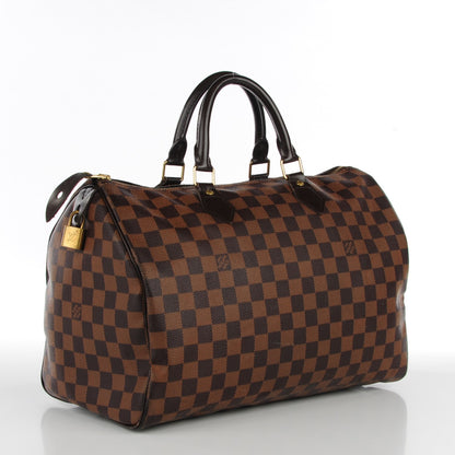 Louis Vuitton Damier Ebene Speedy 35 3 of 8