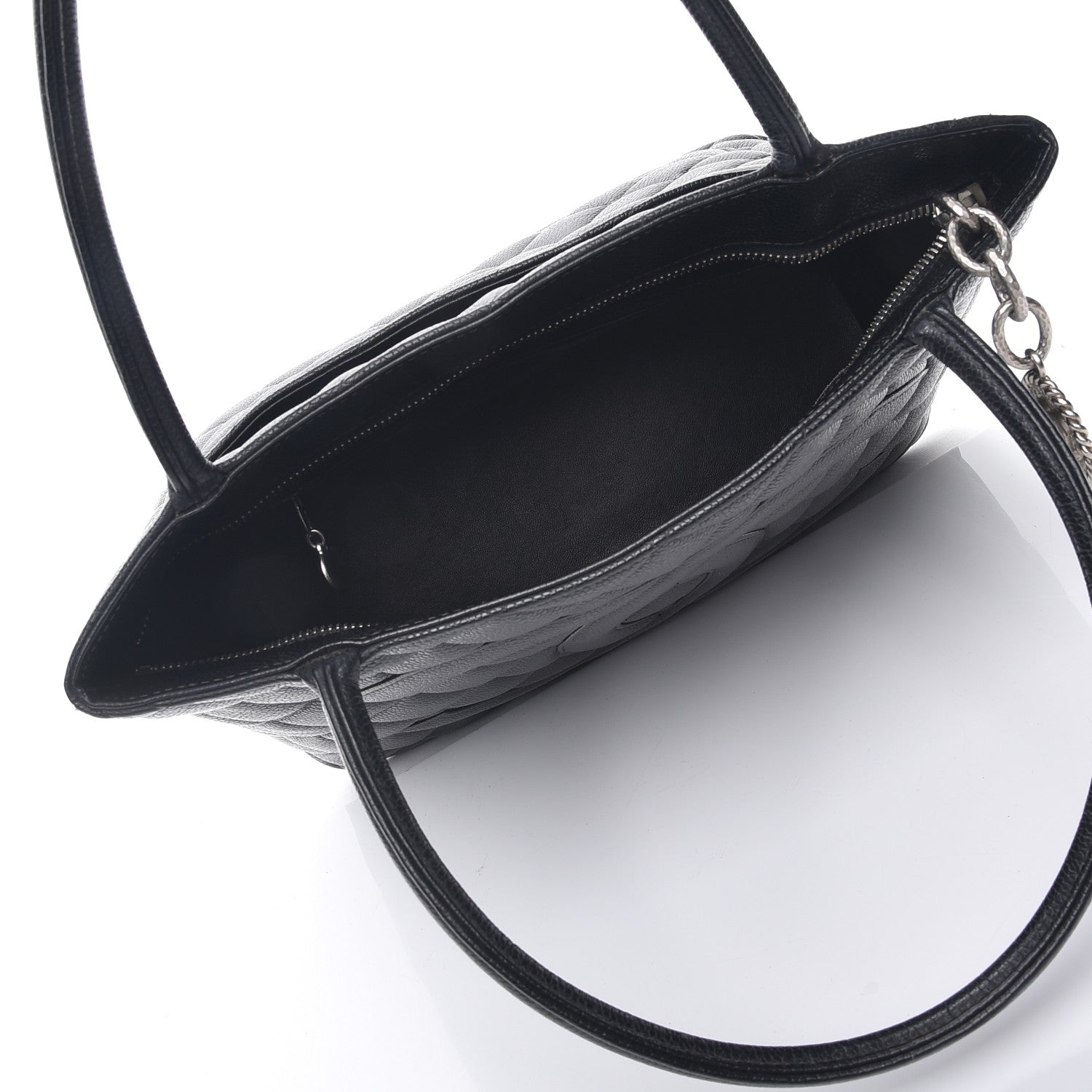 Chanel Caviar Quilted Medallion Tote Black 5 of 8