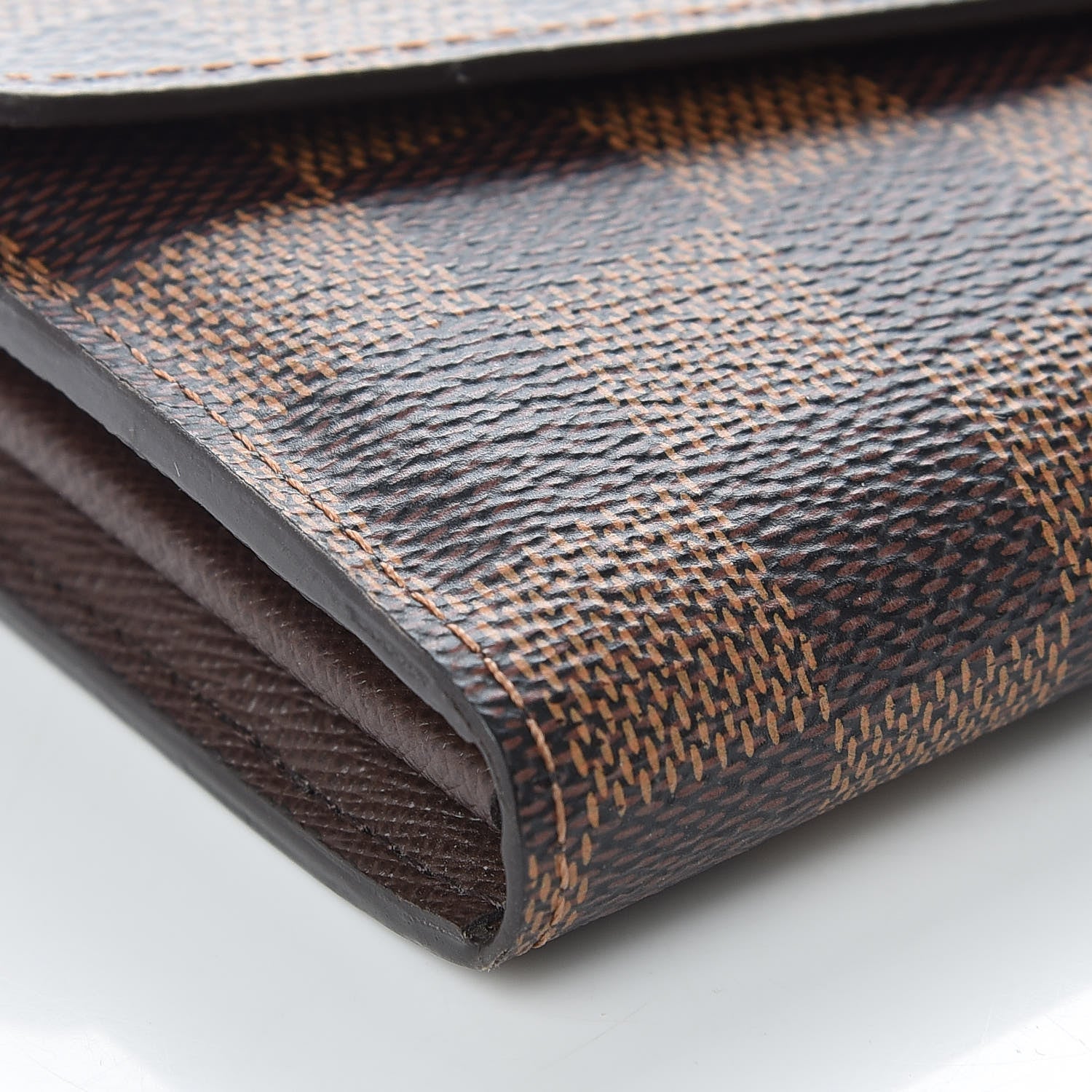 Louis Vuitton Damier Ebene Sarah Wallet NM 7 of 9