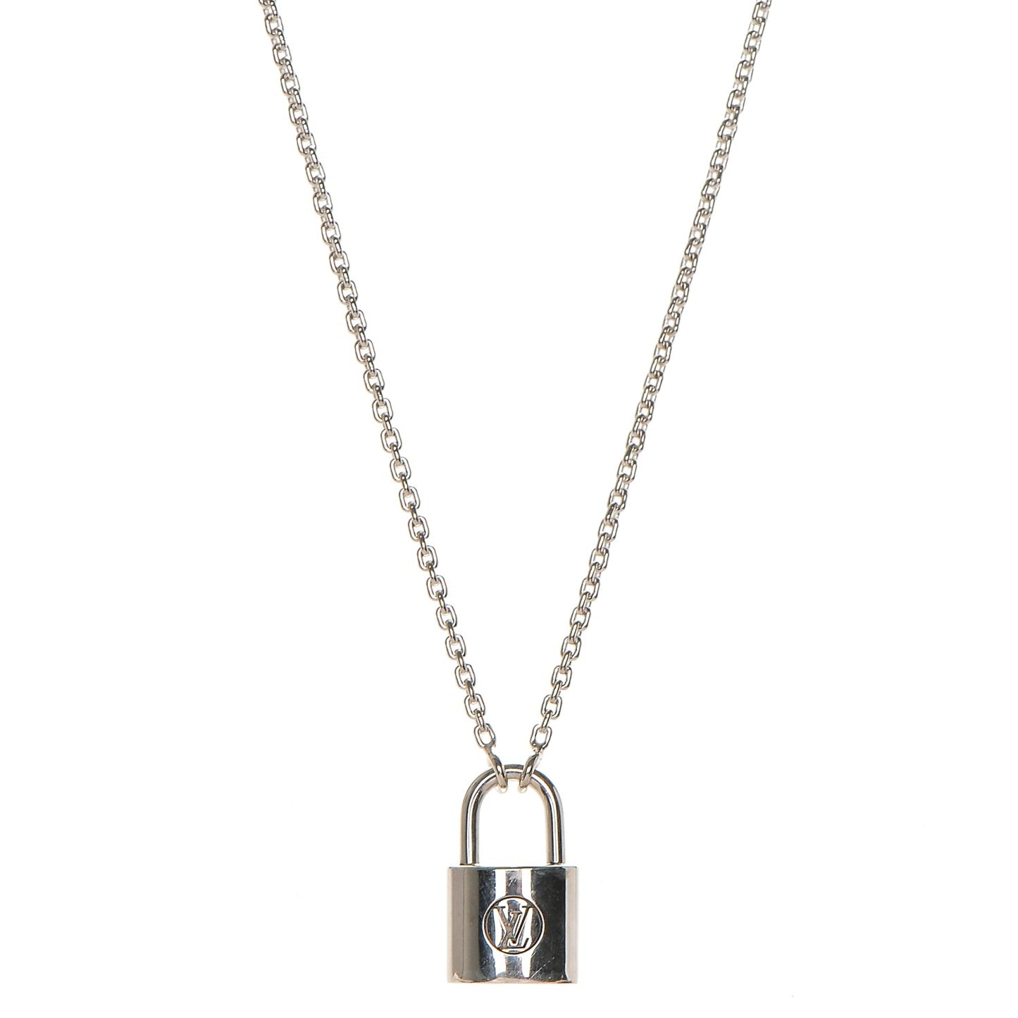 Sterling Silver Lockit Necklace