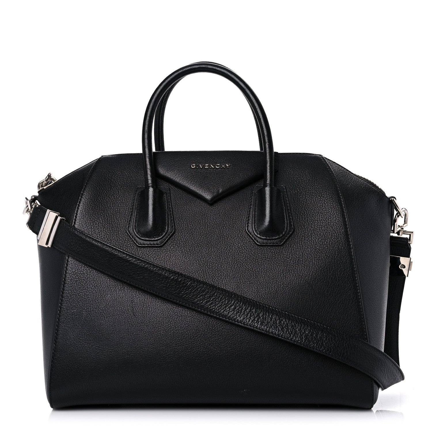 Givenchy Sugar Goatskin Medium Antigona Black 1 of 11
