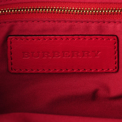 Burberry Haymarket Check Small Leah Shoulder Bag Pink Azalea 7 of 8