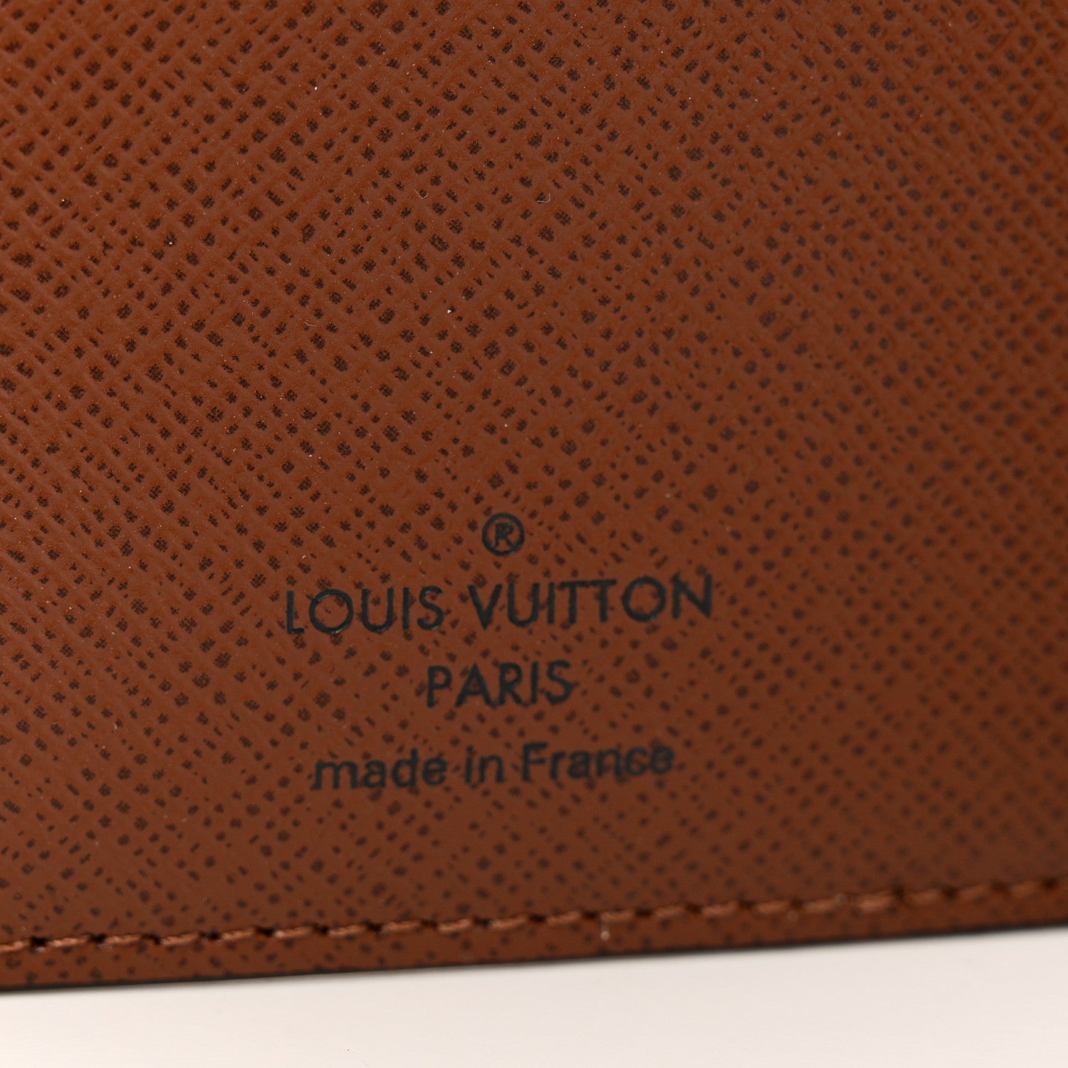 Louis Vuitton Monogram Checkbook Holder Case Wallet 6 of 6