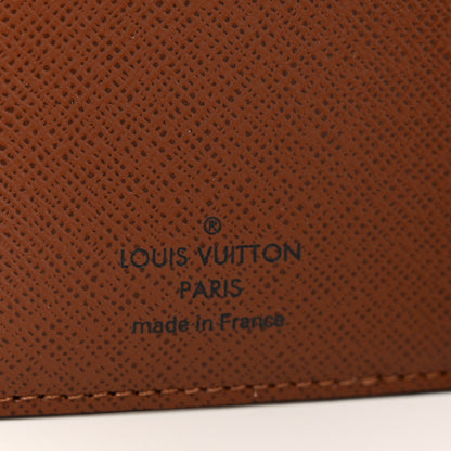 Louis Vuitton Monogram Checkbook Holder Case Wallet 6 of 6