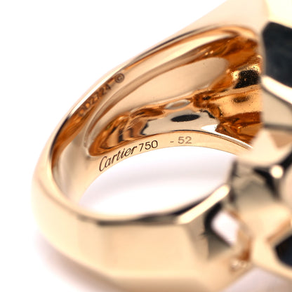 Cartier 18K Yellow Gold Tsavorite Onyx Panthere De Cartier Ring 52 6 6 of 6