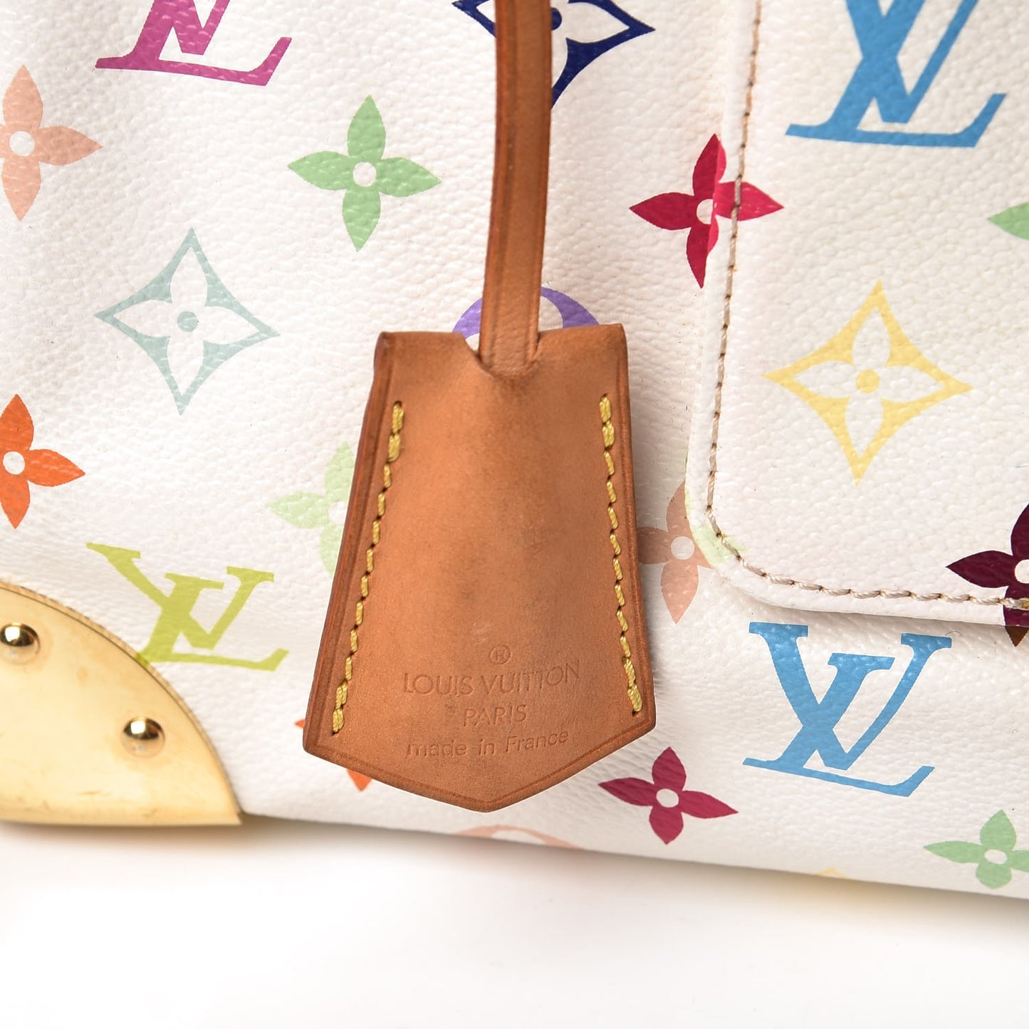 Monogram Multicolor Speedy 30 White