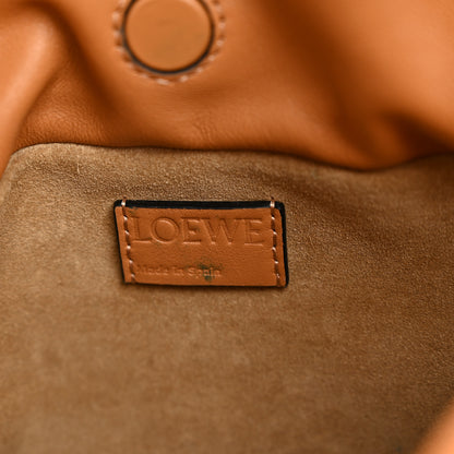 Loewe Calfskin Mini Flamenco Knot Clutch Warm Desert 6 of 9
