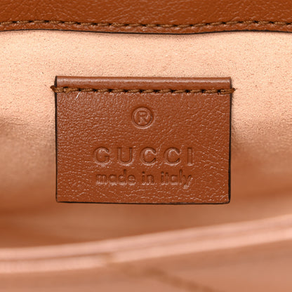 Gucci Azalea Calfskin Matelasse Diagonal Super Mini GG Marmont Shoulder Bag Cuir 6 of 11
