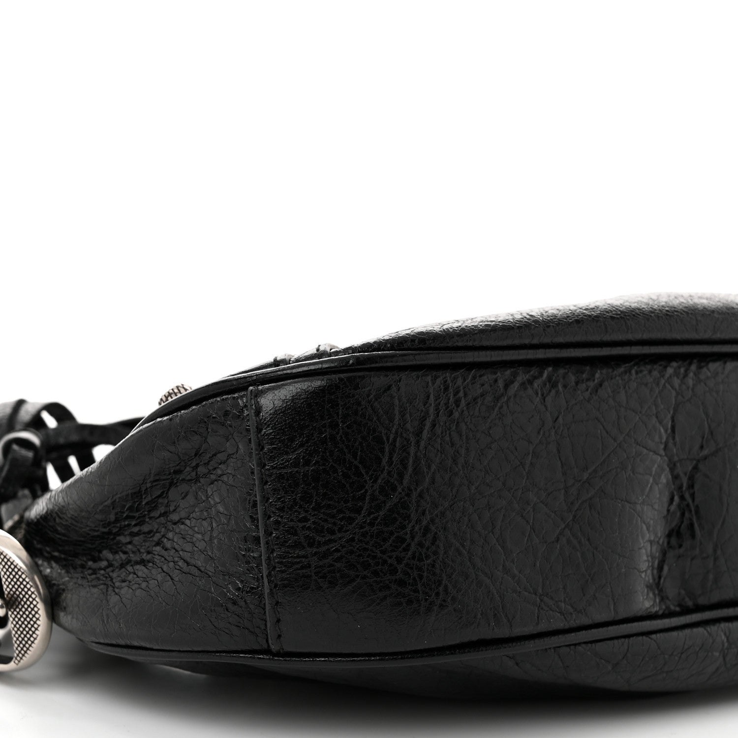 Balenciaga Agneau Arena Le Cagole Shoulder Bag XS Black 9 of 10