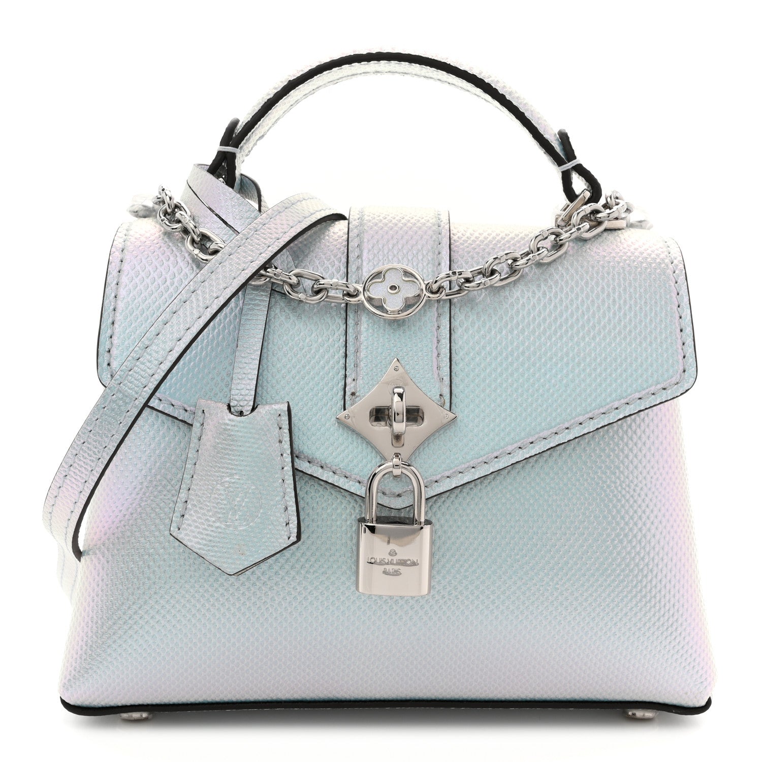 Louis Vuitton Lizard Rose Des Vents Mini Bleu Celeste 1 of 10