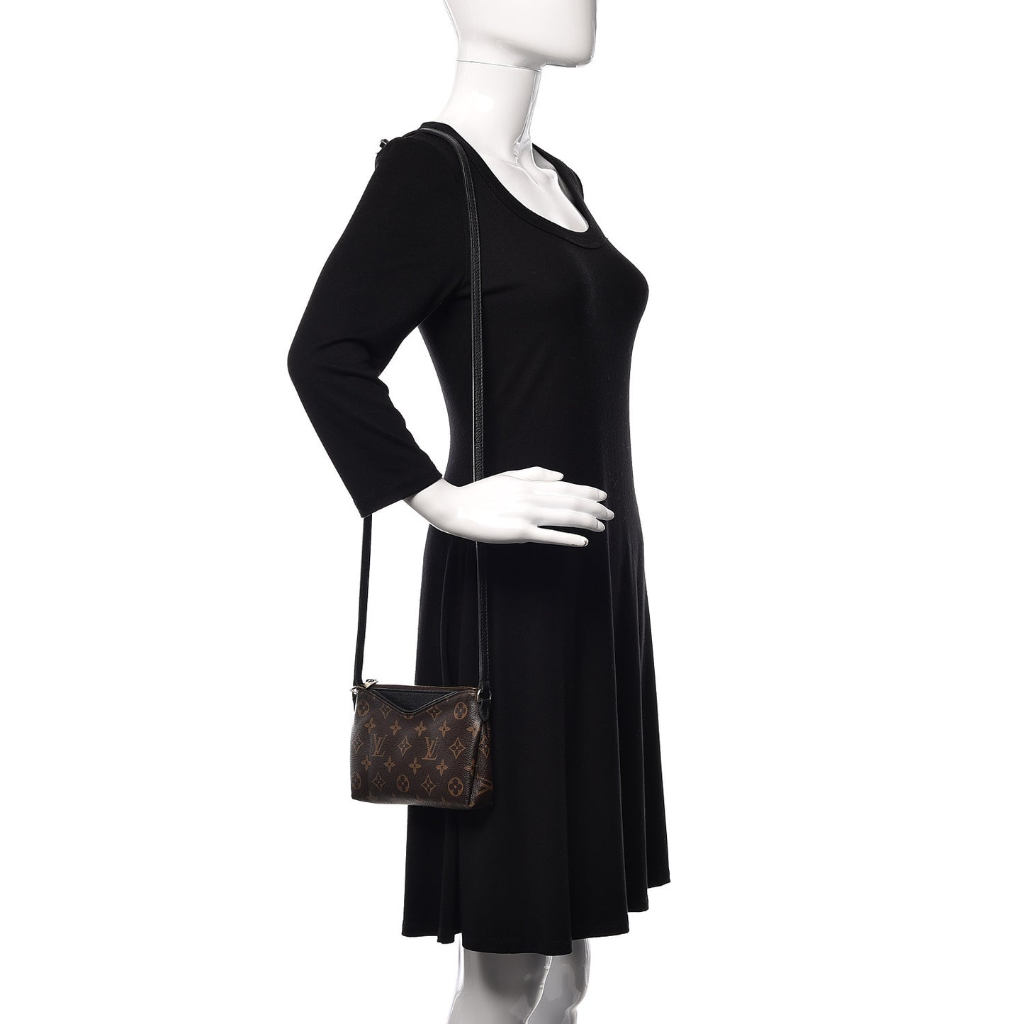 Monogram Pallas Crossbody Black