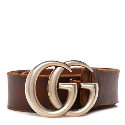 Gucci Faded Calfskin Double G 40mm Belt 85 34 Cuir 1 of 6