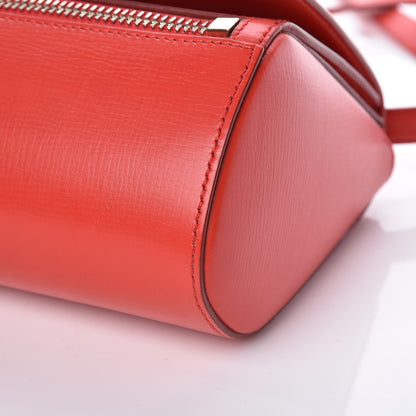 Givenchy Textured Calfskin Mini Pandora Box Crossbody Bag Red 10 of 10