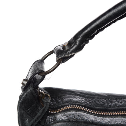Balenciaga Agneau Classic Hardware Day Hobo Black 11 of 17